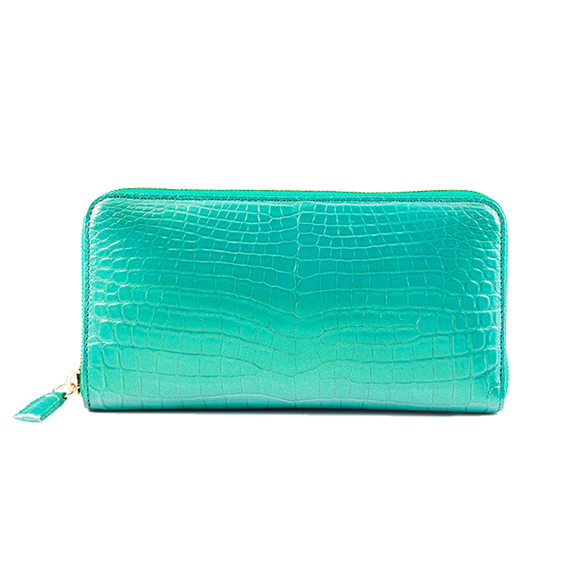 Zippy Wallet - MANDARIN REPTILE