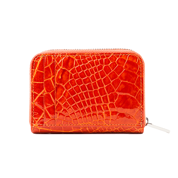 Zippy Cardholder - MANDARIN REPTILE