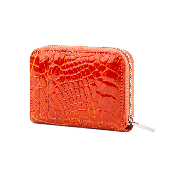 Zippy Cardholder - MANDARIN REPTILE