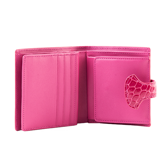 Compact Wallet - MANDARIN REPTILE