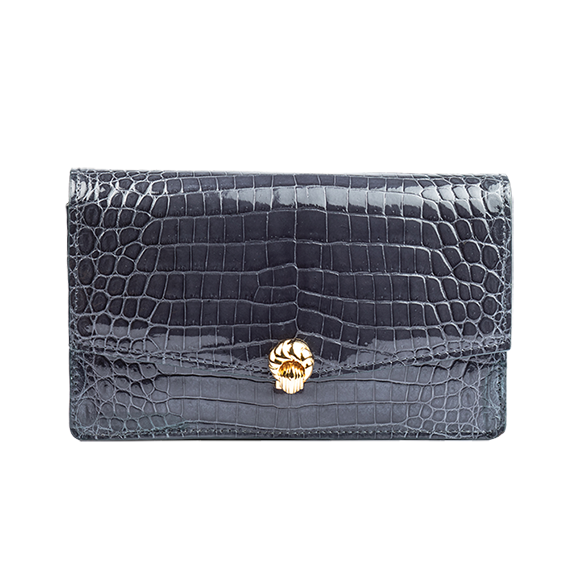 Wallet Clutch - MANDARIN REPTILE